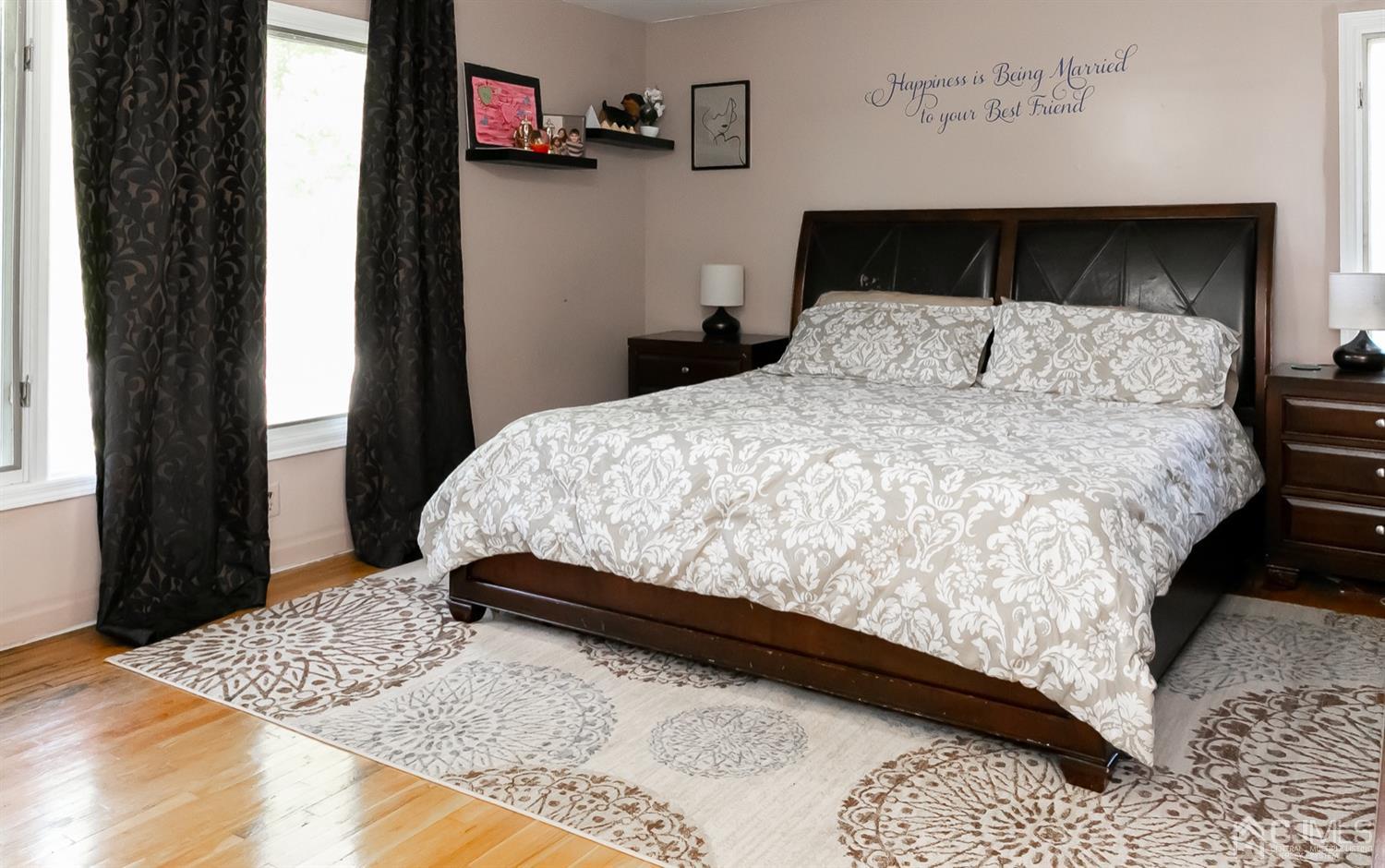 8 Peppermint Hill Road North Brunswick, NJ 08902 - Photo 10 of 32 a bedroom with bed and a night stand