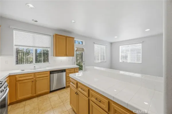 a view of cabinets and wooden floor