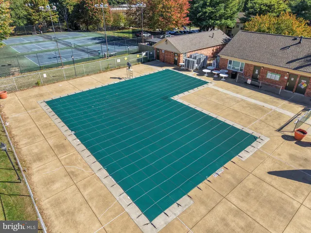 a view of a terrace with chairs