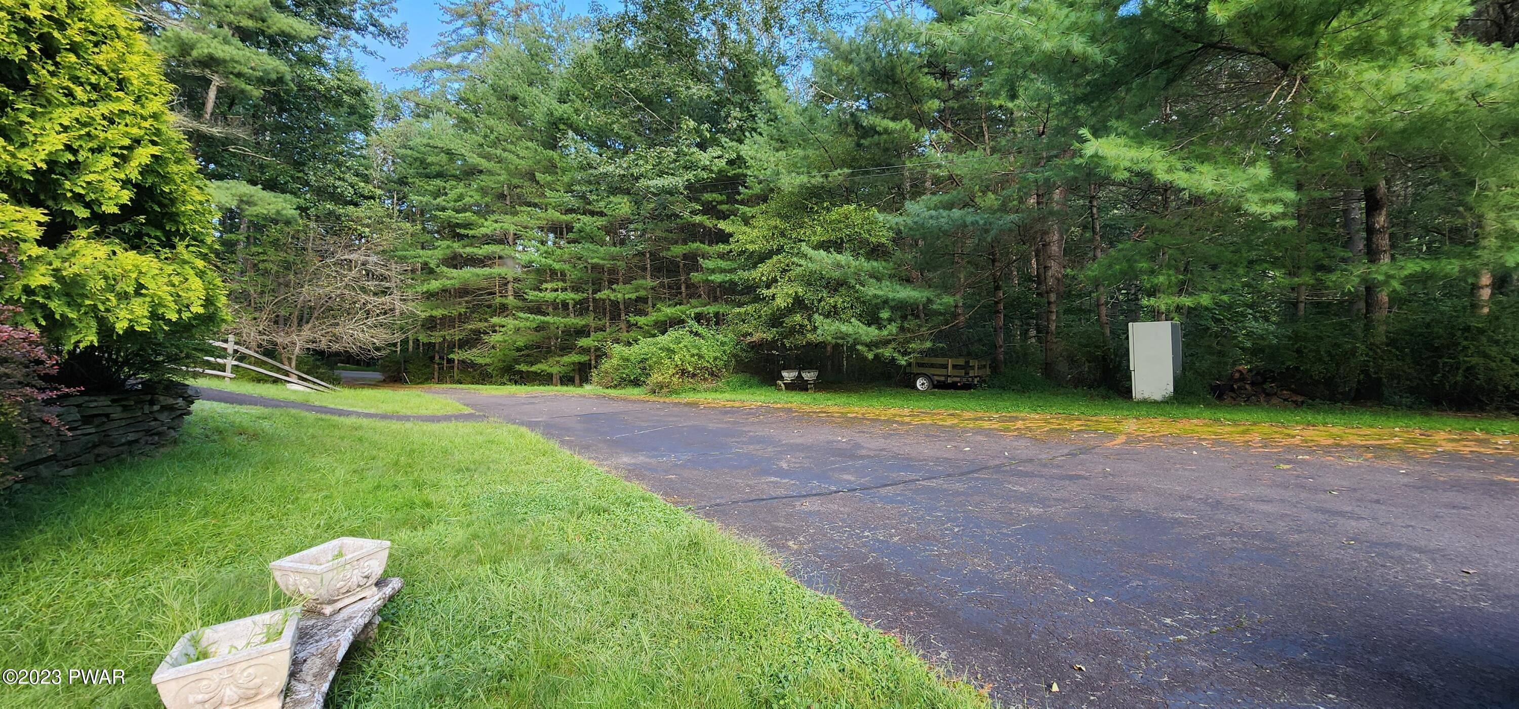 438 Engvaldsen Road Hawley, PA 18428 - Photo 46 of 55 Paved Driveway!