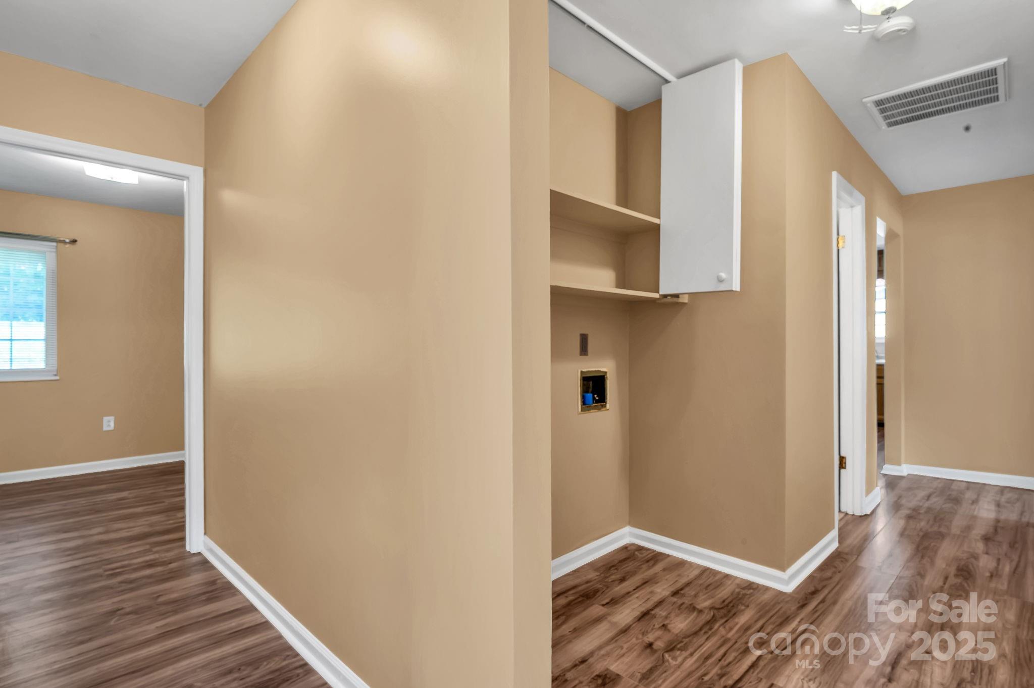 88 Lees Creek Road Asheville, NC 28806 - Photo 8 of 17 a view of hallway with wooden floor