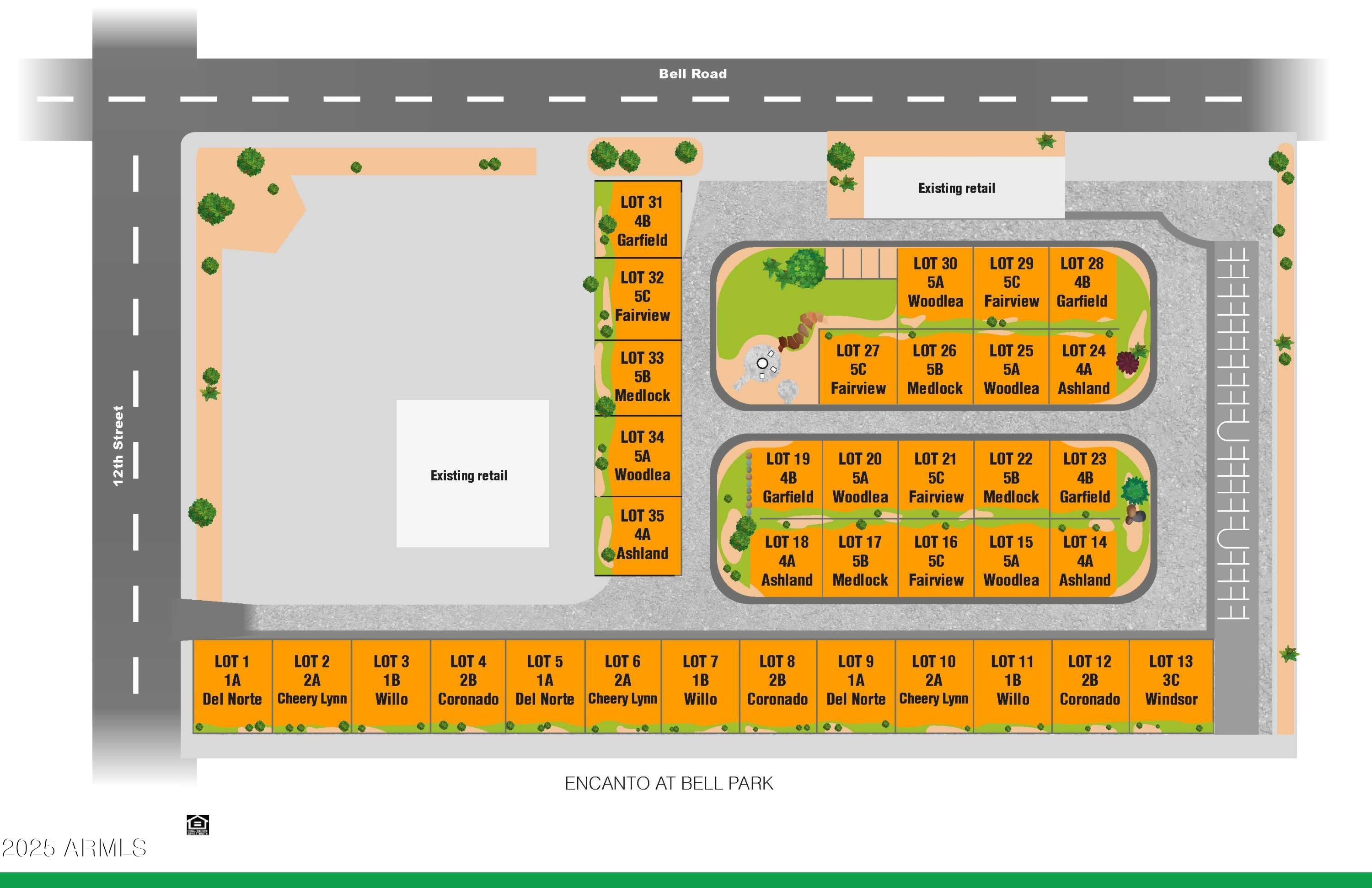 16875 North 12th Street, Unit 20 Phoenix, AZ 85022 - Photo 15 of 17 Site Plan