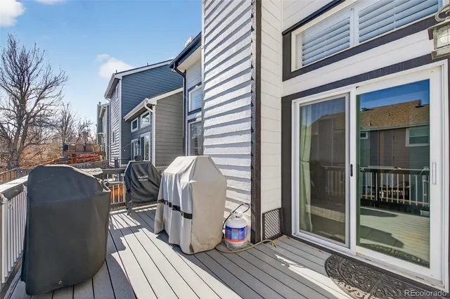 a view of balcony of a house