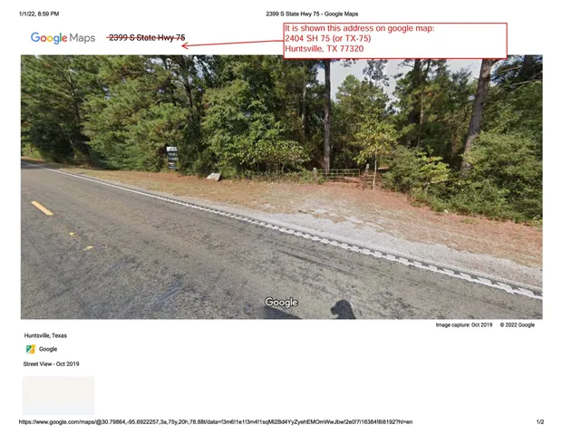 $820 | 2404 Highway 75, Huntsville, TX 77320