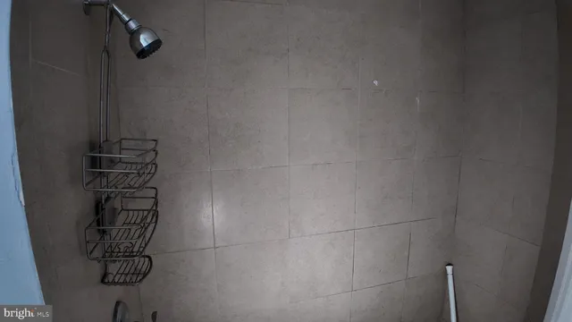 a close view of shower