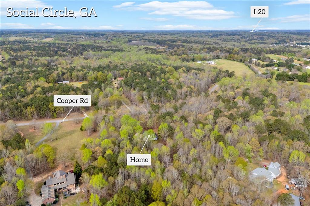 857 Cooper Road Social Circle, GA 30025 - Photo 62 of 88 a view of city and mountain