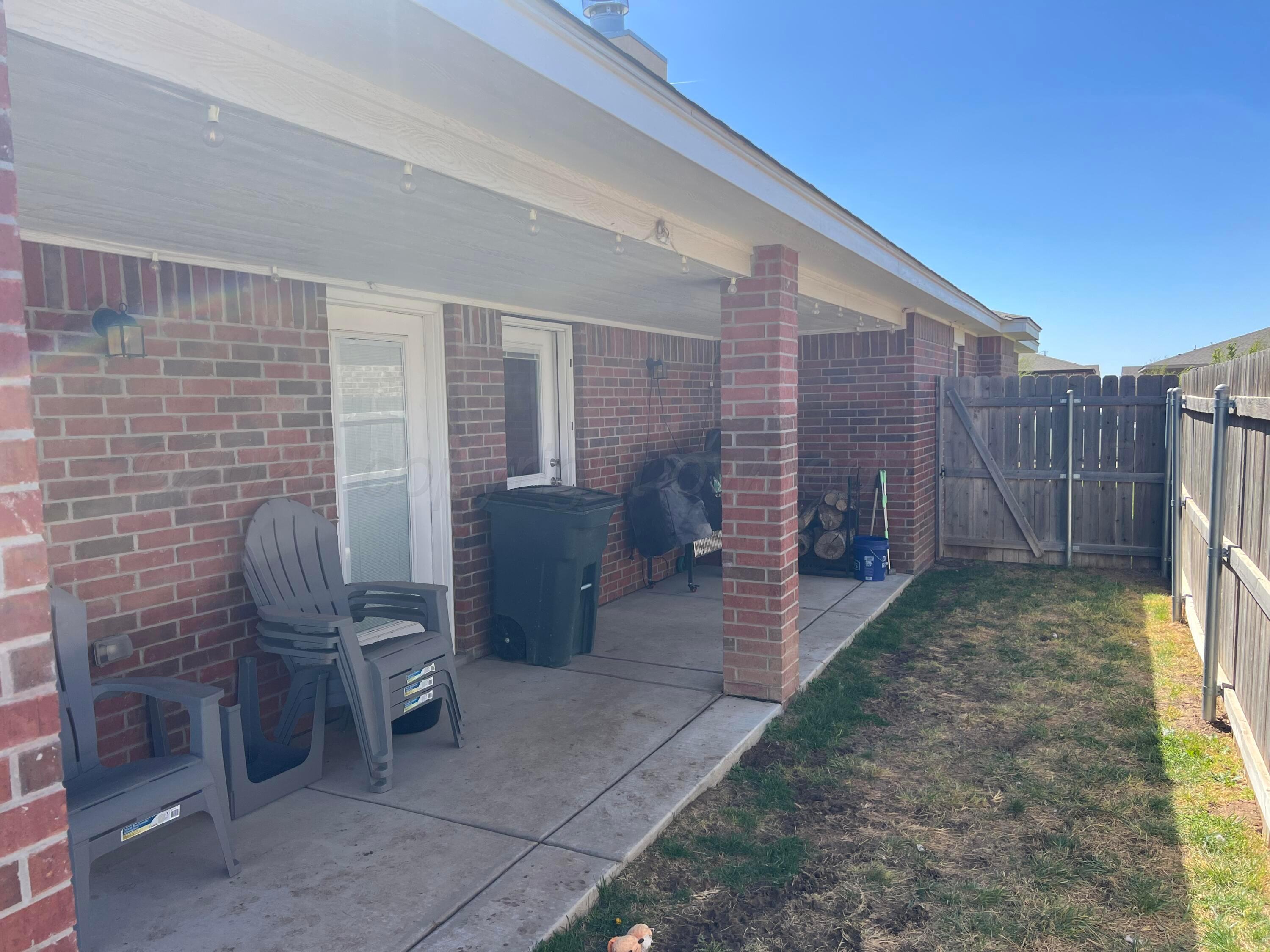 5005 Longbird Street Amarillo, TX 79118 - Photo 13 of 14 back porch