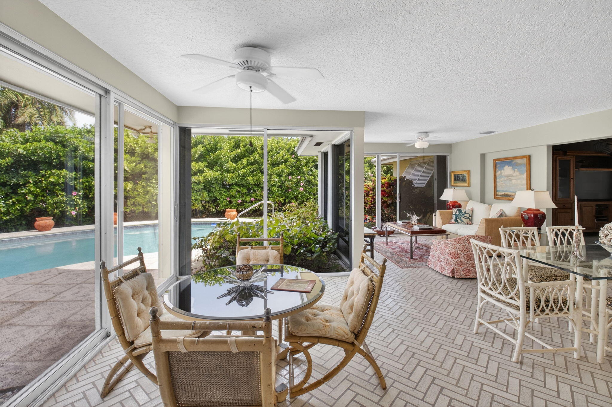 30 Spanish River Drive Ocean Ridge, FL 33435 - Photo 18 of 68 a view of a dining room with furniture window and outside view