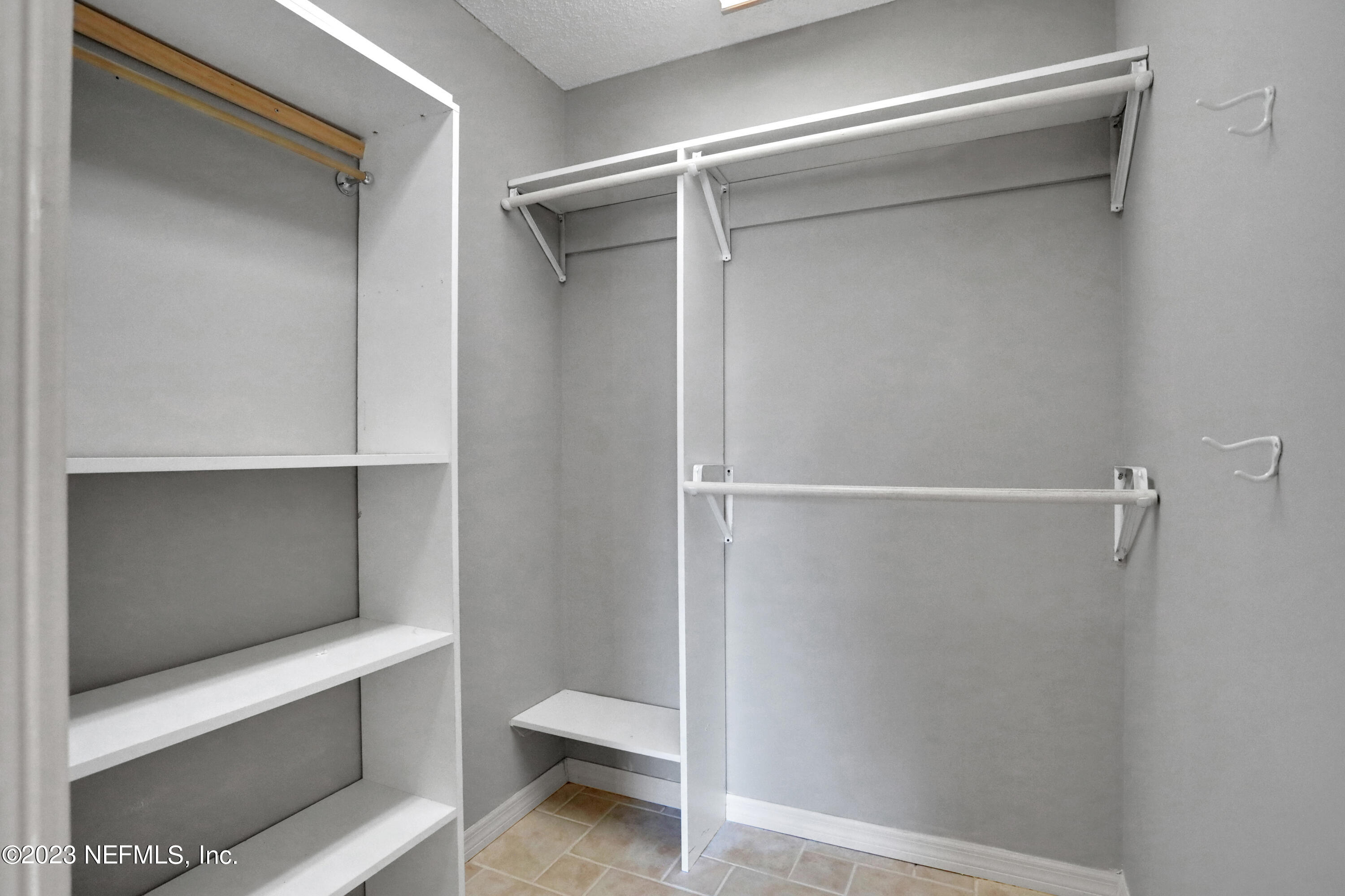 3826 Eunice Road Jacksonville, FL 32250 - Photo 6 of 45 a view of an empty walk in closet
