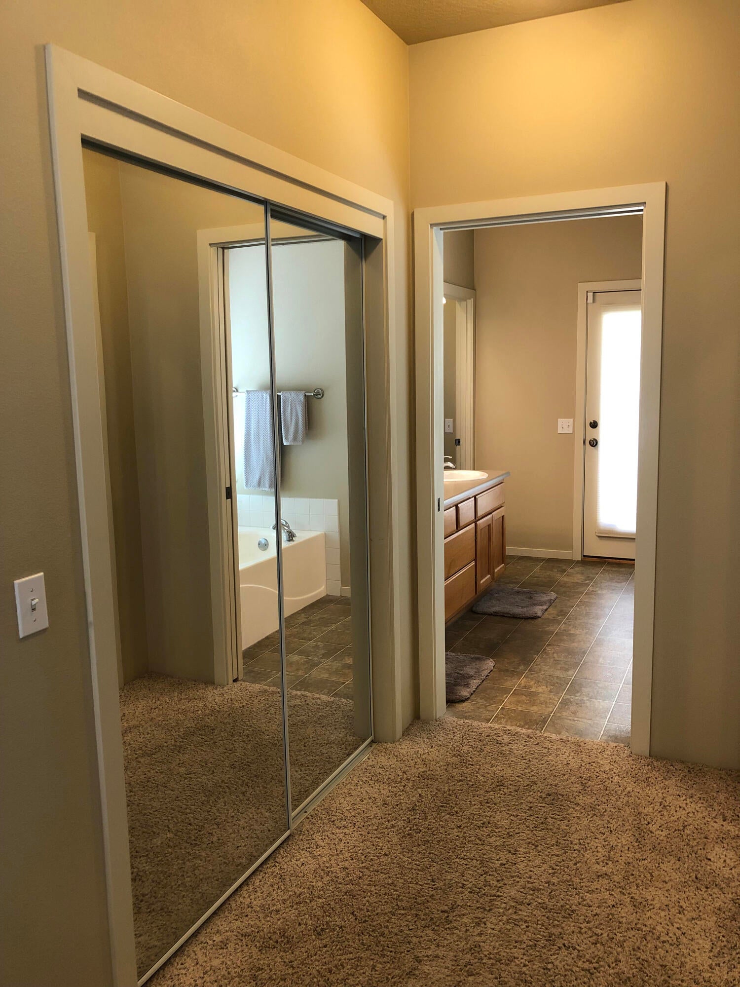 705 Three Pines Road Grants Pass, OR 97526 - Photo 40 of 47 From master bedroom to bath