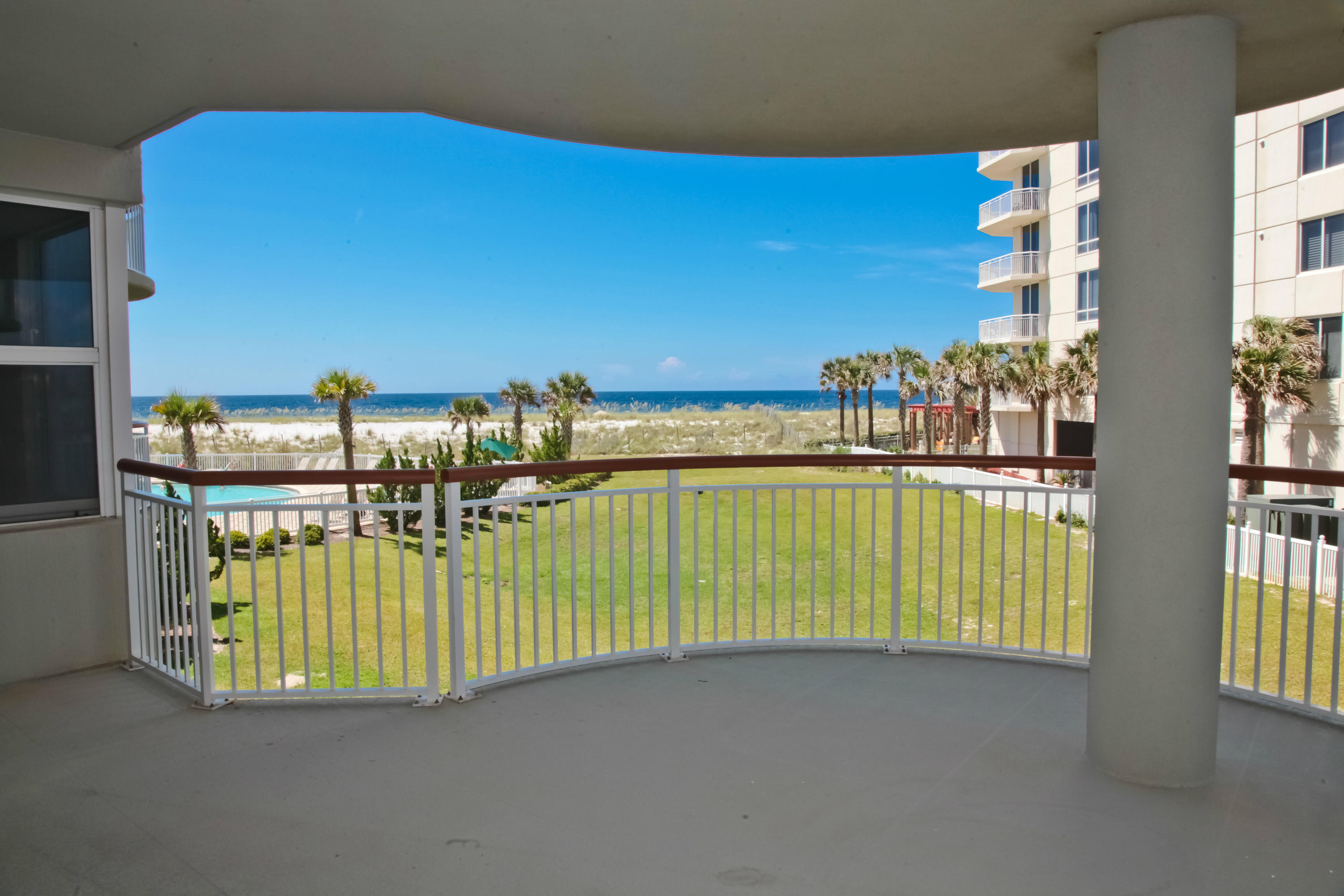 8501 Gulf Boulevard, Unit 1E Navarre, FL 32566 - Photo 11 of 12 a view of an ocean from a building