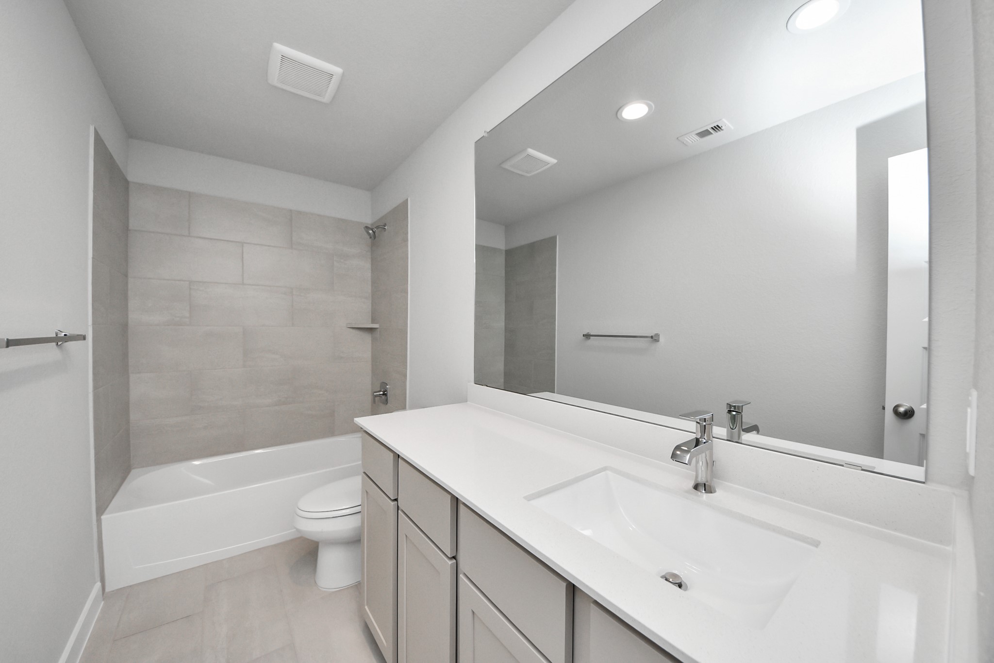 15715 Telge Ridge Lane Cypress, TX 77429 - Photo 36 of 48 a bathroom with a sink toilet and shower