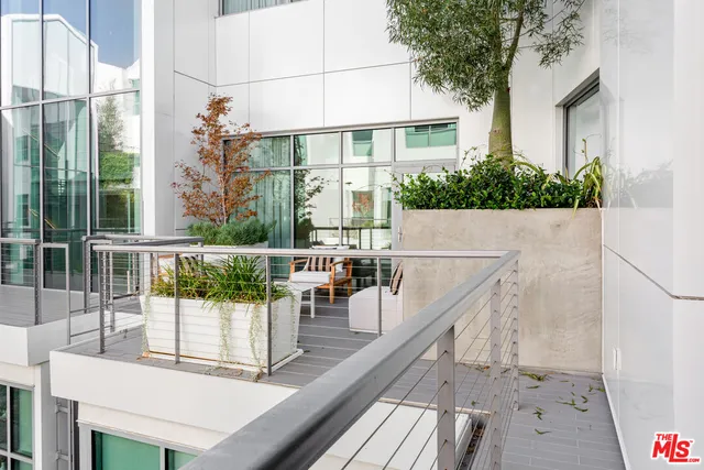 a view of balcony and patio