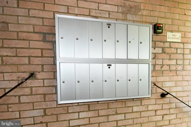 a view of a wooden door