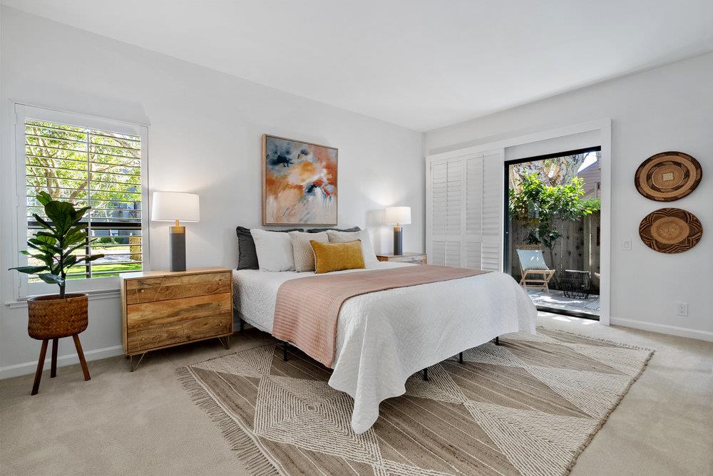 1020 Shoreline Drive San Mateo, CA 94404 - Photo 17 of 46 a bedroom with a bed and window