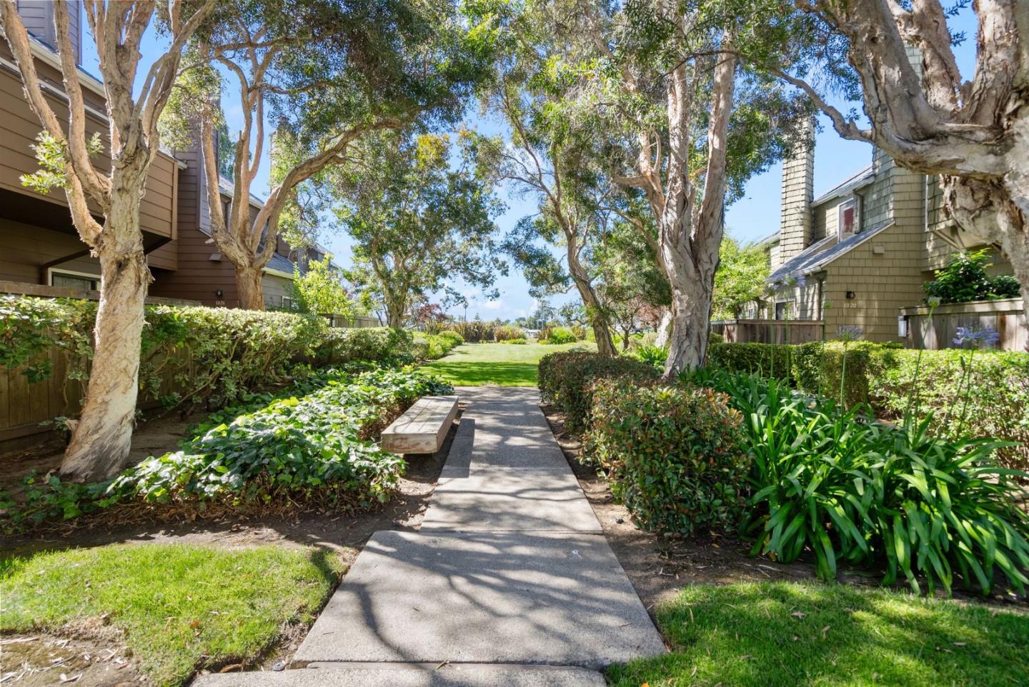 1020 Shoreline Drive San Mateo, CA 94404 - Photo 3 of 46 a view of a pathway both side of house