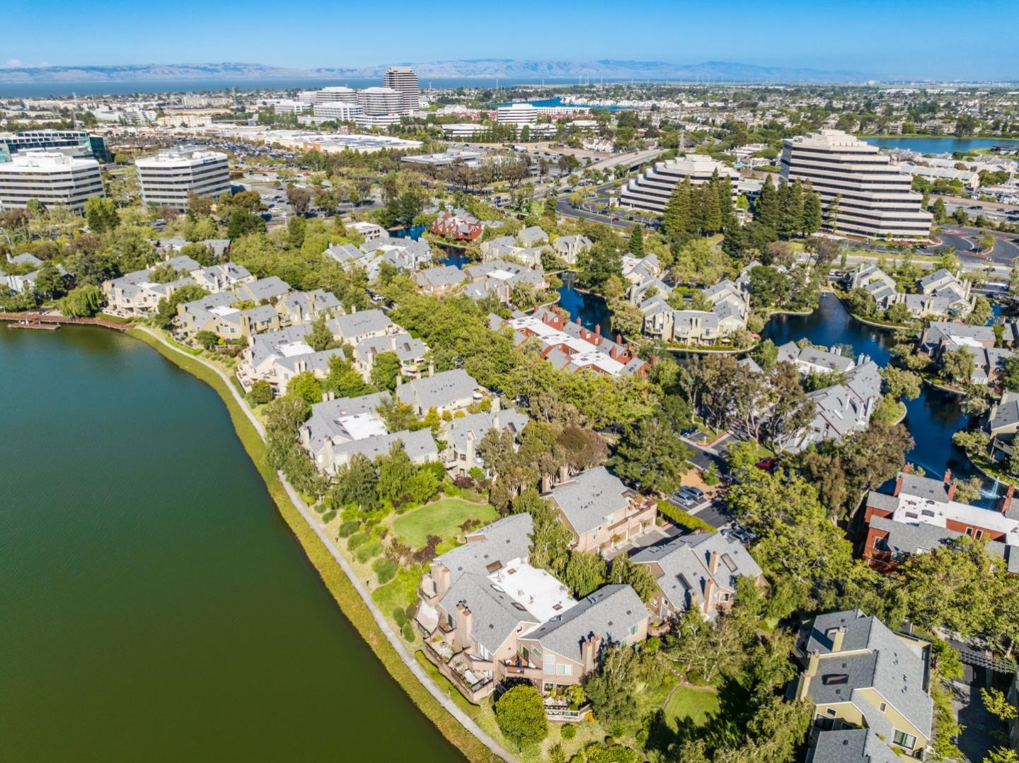 1020 Shoreline Drive San Mateo, CA 94404 - Photo 43 of 46 an aerial view of ocean view
