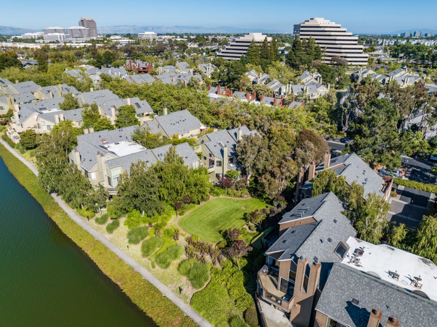 1020 Shoreline Drive San Mateo, CA 94404 - Photo 5 of 46 an aerial view of residential houses with outdoor space