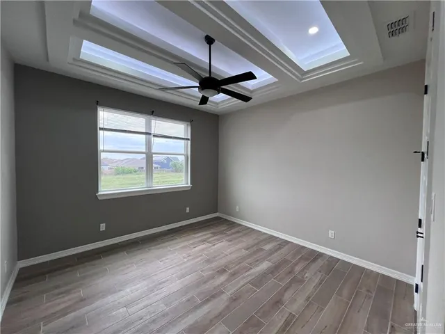 wooden floor in an empty room