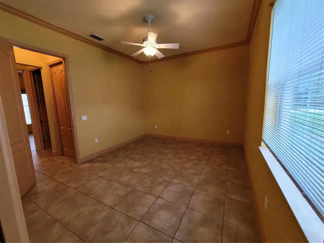 a view of a livingroom with a chandelier