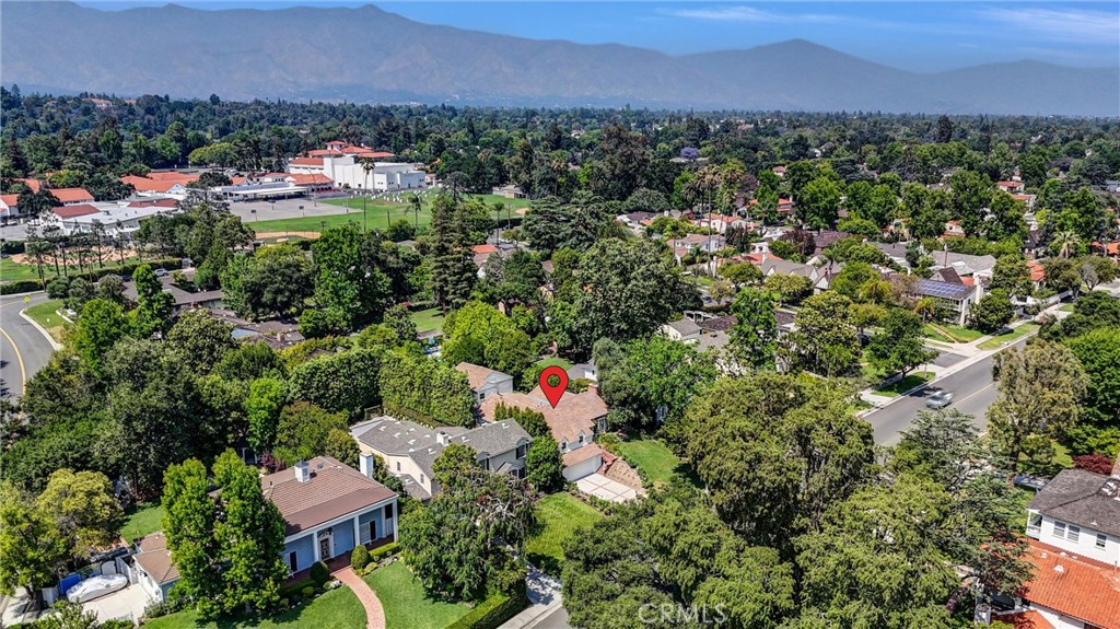 1665 Lorain Road San Marino, CA 91108 - Photo 42 of 45 an aerial view of house with outdoor space