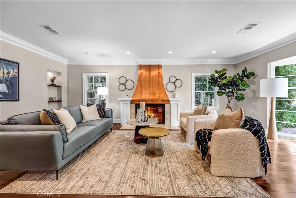 1665 Lorain Road San Marino, CA 91108 - Photo 6 of 45 a living room with furniture fireplace and window