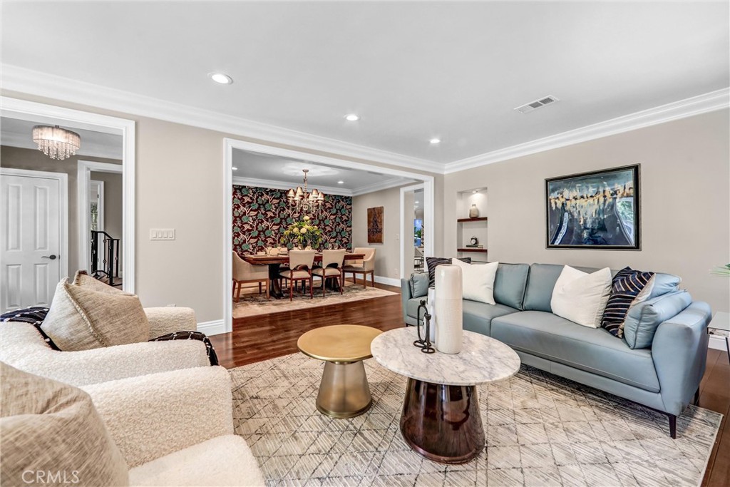 1665 Lorain Road San Marino, CA 91108 - Photo 7 of 45 a living room with furniture and a table