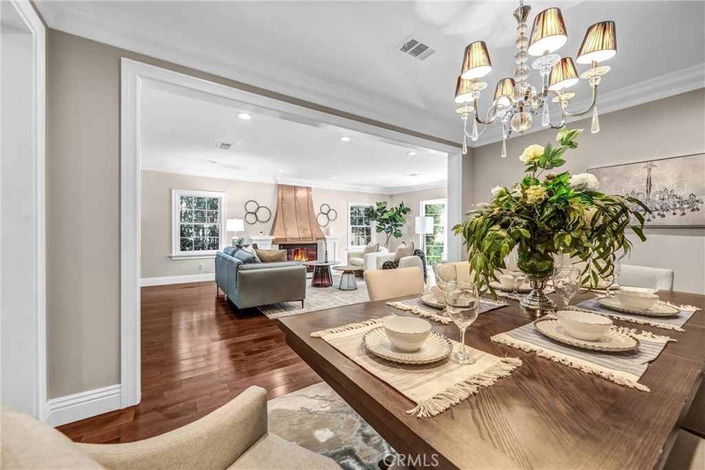 1665 Lorain Road San Marino, CA 91108 - Photo 10 of 45 a living room with furniture and a chandelier