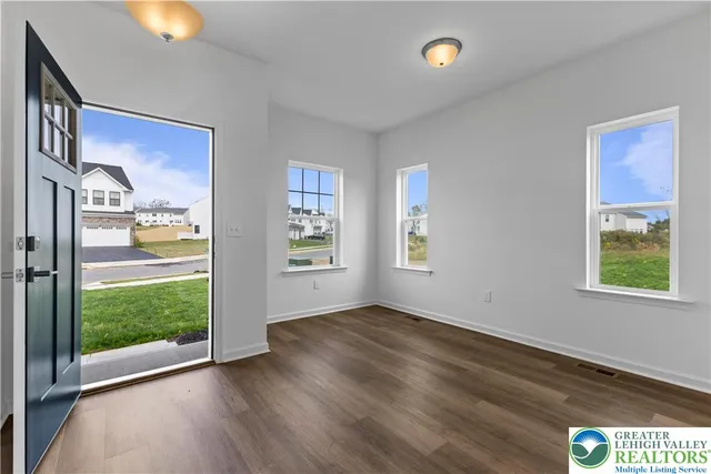 wooden floor in an empty room