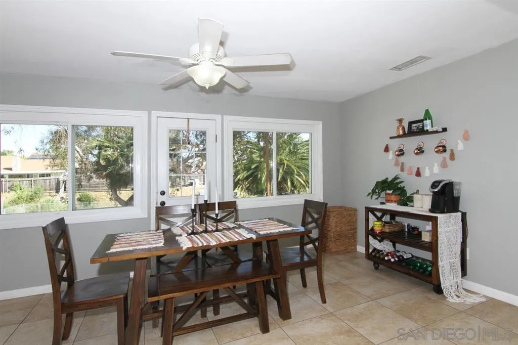 9225 Carita Road Santee, CA 92071 - Photo 8 of 24 a view of a dining room with furniture window and outside view