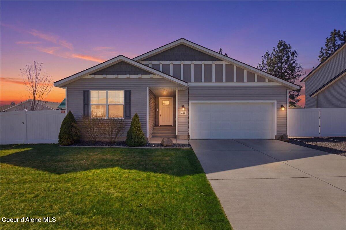 6924 Christine Street Rathdrum, ID 83858 - Photo 2 of 79 Twilight Front of Home