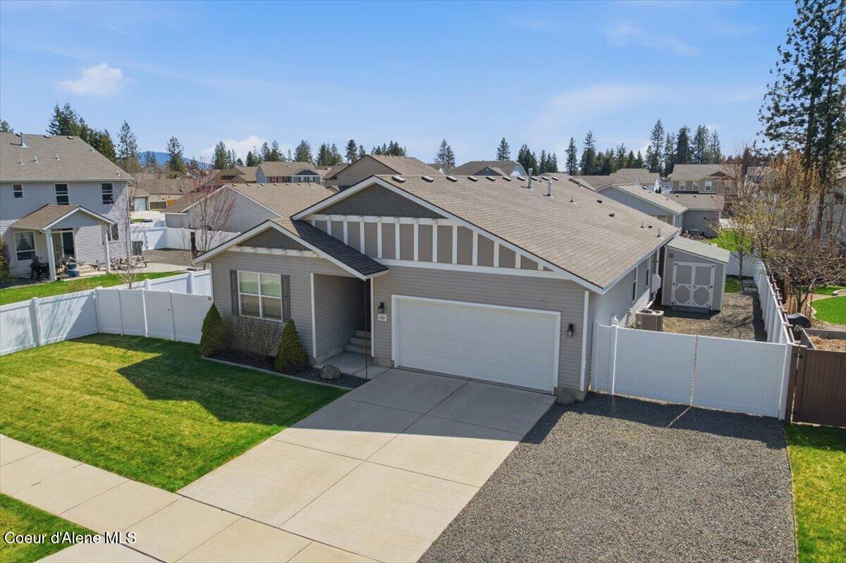 6924 Christine Street Rathdrum, ID 83858 - Photo 5 of 79 Aerial Front of Home