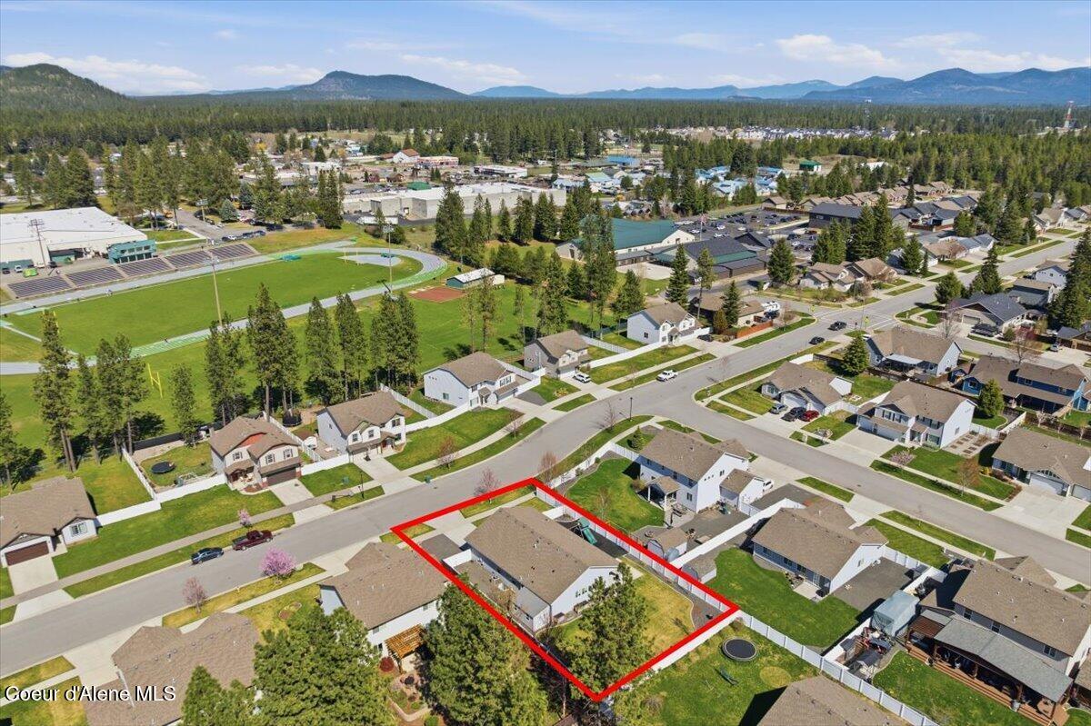 6924 Christine Street Rathdrum, ID 83858 - Photo 61 of 79 Aerial Back of Home