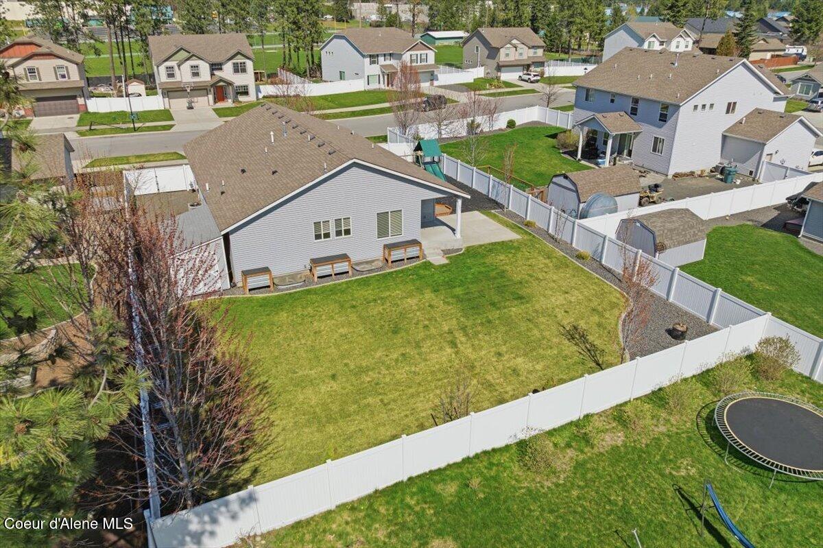6924 Christine Street Rathdrum, ID 83858 - Photo 70 of 79 Aerial Back of Home