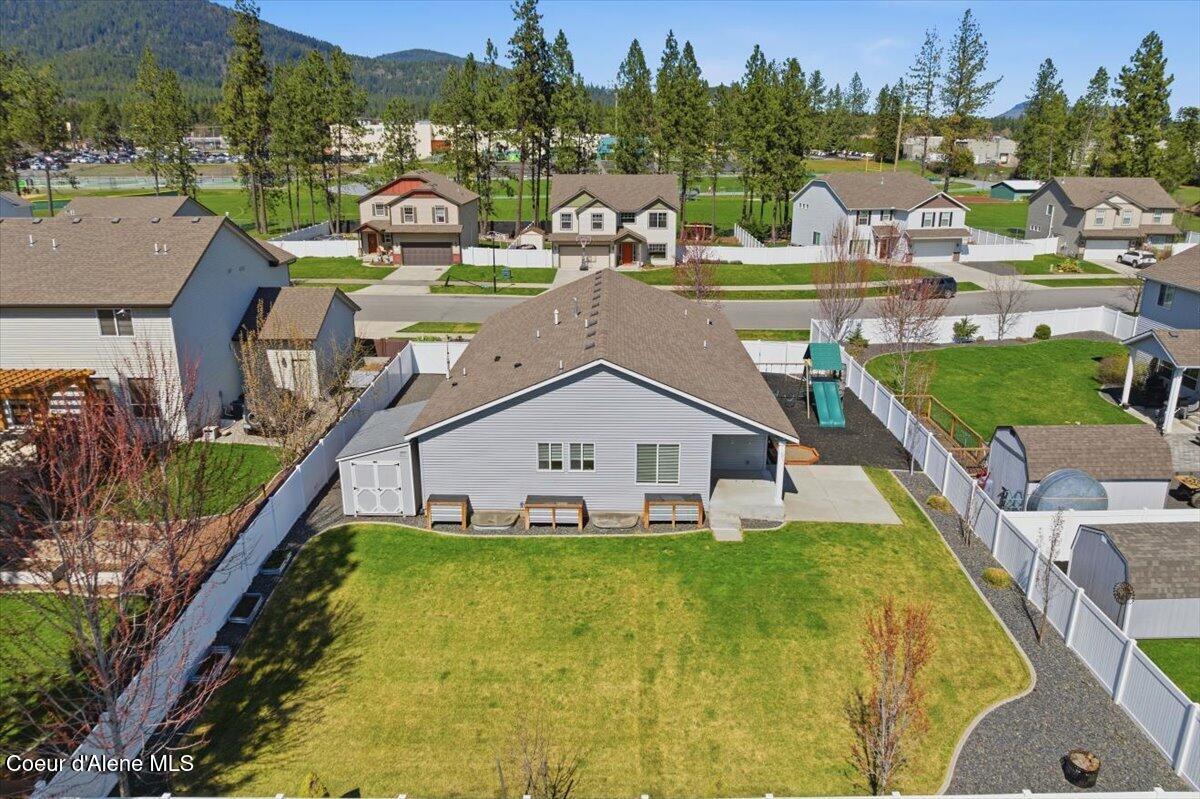 6924 Christine Street Rathdrum, ID 83858 - Photo 72 of 79 Aerial Back of Home