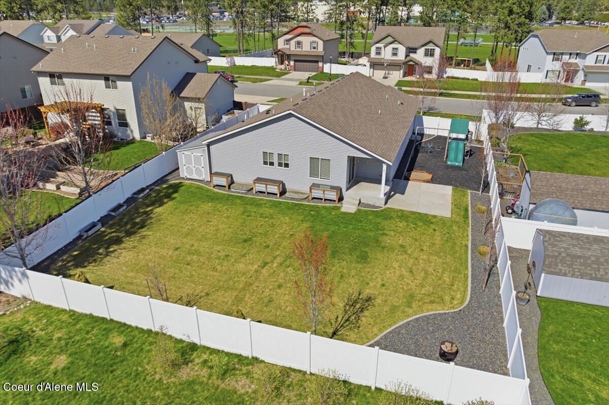 6924 Christine Street Rathdrum, ID 83858 - Photo 73 of 79 Aerial Back of Home