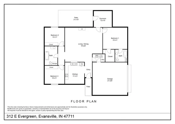 $289,000 | 312 East Evergreen Road, Evansville, IN 47711