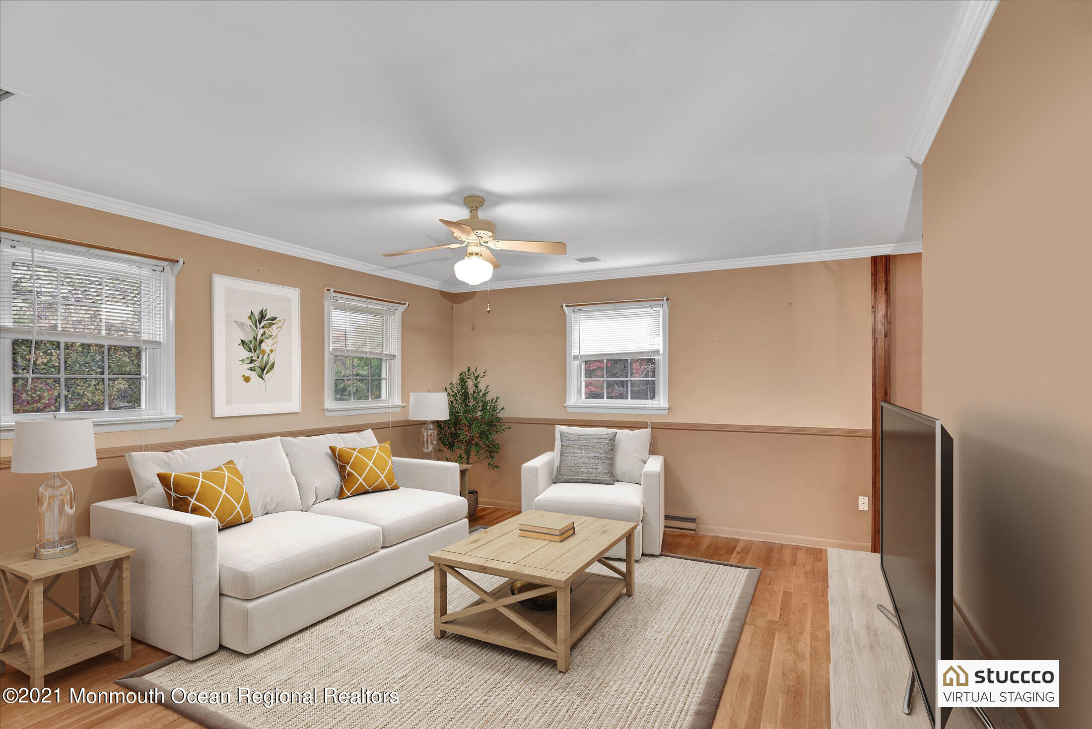 149 Crine Road Morganville, NJ 07751 - Photo 14 of 28 a living room with furniture and a large window