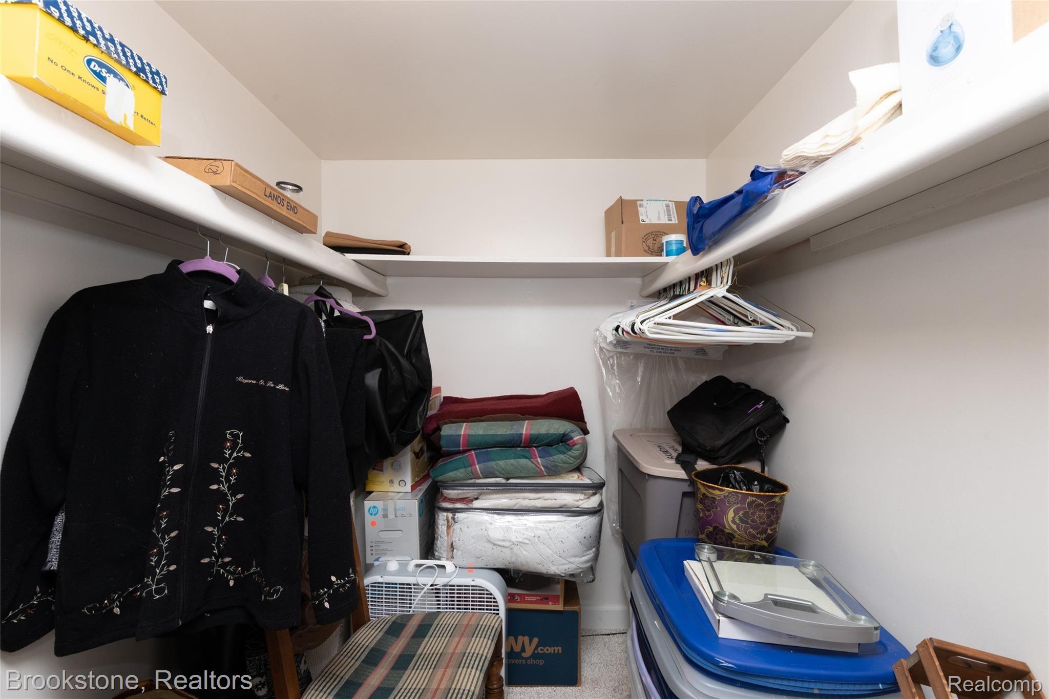 1677 Riverside Drive, Unit 13 Rochester, MI 48309 - Photo 17 of 21 Huge Master Bedroom Walk-In Closet