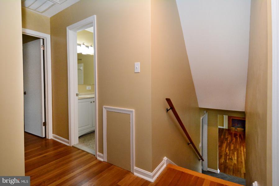7610 Hayfield Road Alexandria, VA 22315 - Photo 15 of 28 View from upstair hallway