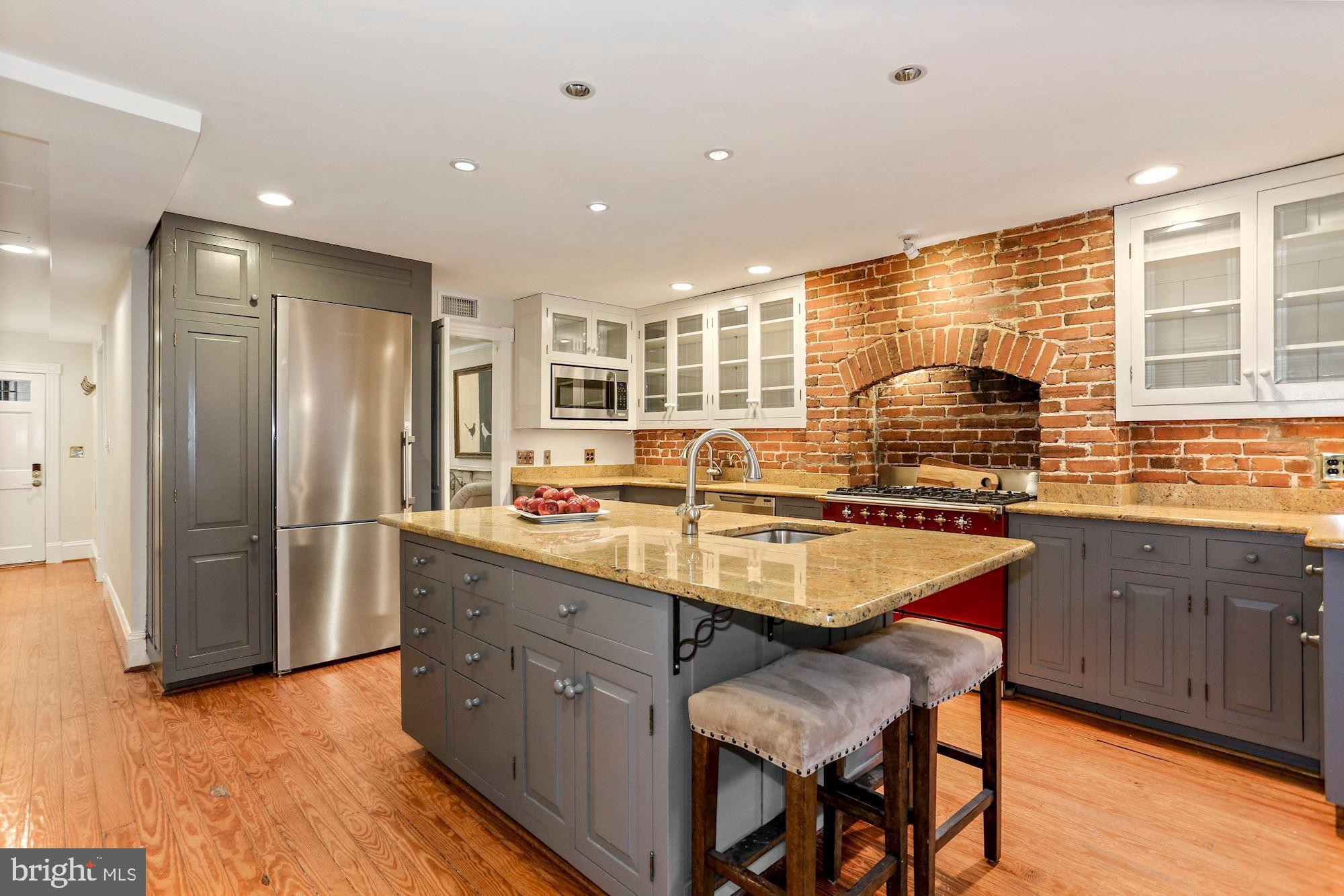 107 5th Street Southeast Washington, DC 20003 - Photo 12 of 32 Kitchen island with prep sink