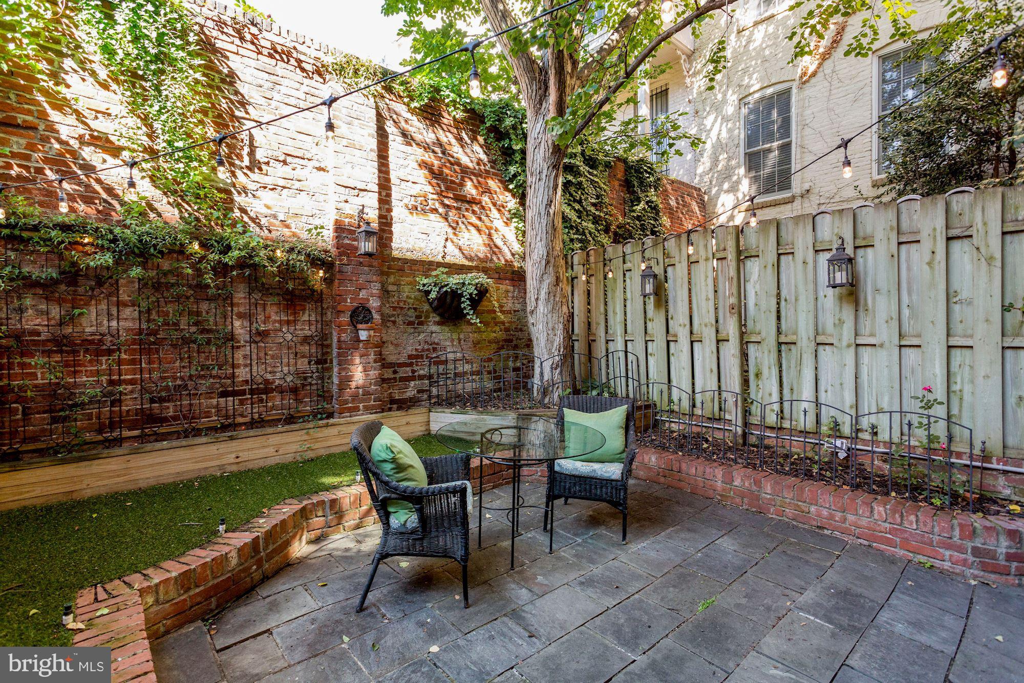 107 5th Street Southeast Washington, DC 20003 - Photo 17 of 32 Patio can host table for 4 or sectional