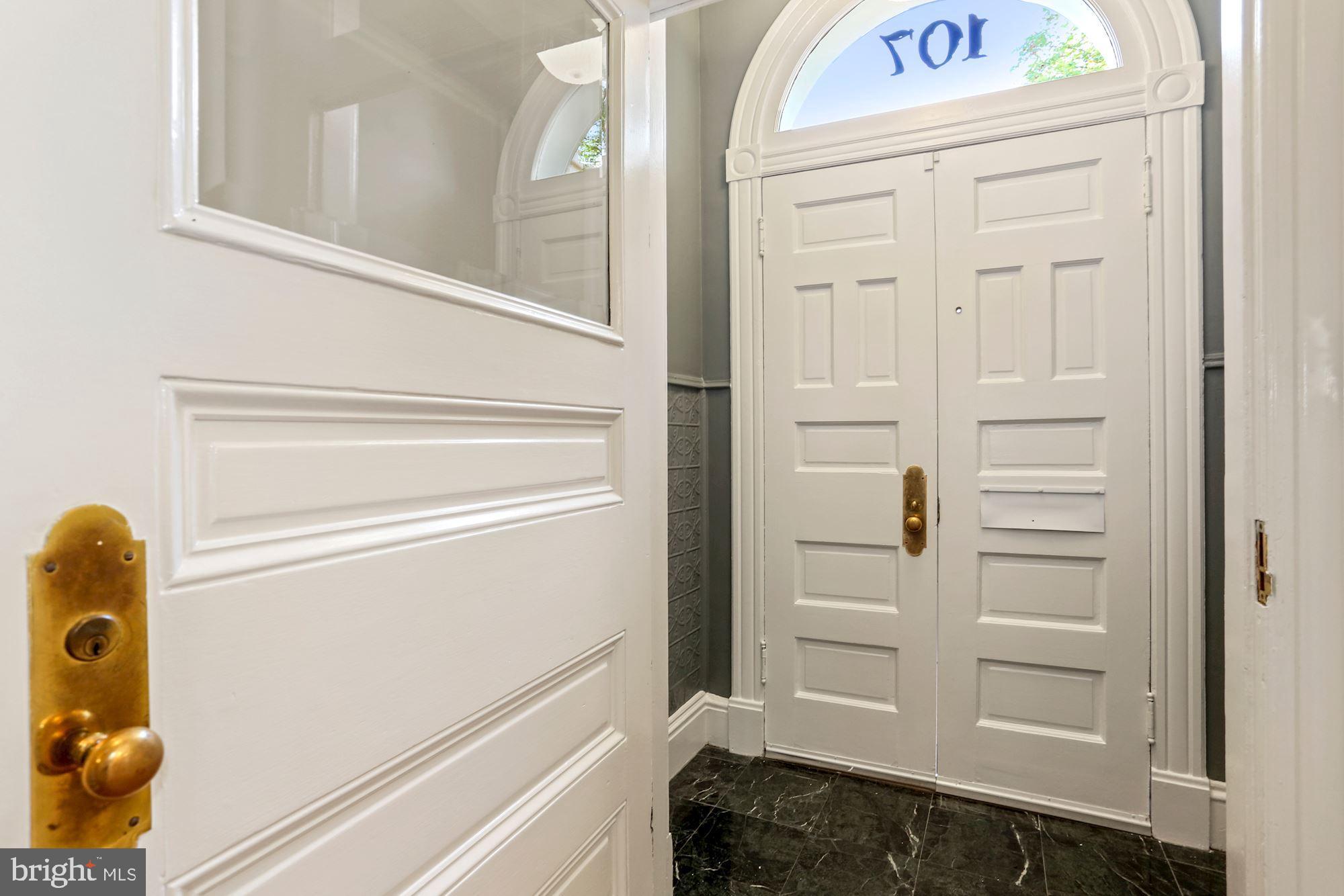 107 5th Street Southeast Washington, DC 20003 - Photo 3 of 32 Formal entry vestibule and foyer