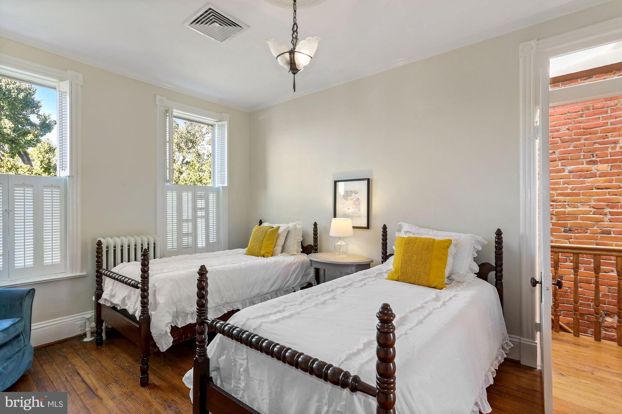 107 5th Street Southeast Washington, DC 20003 - Photo 29 of 32 Additional spacious bedroom faces the garden