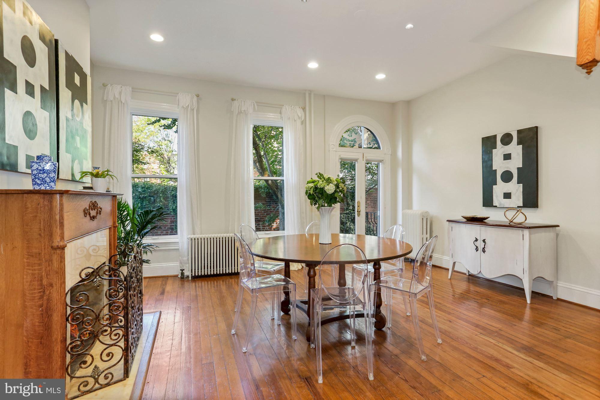 107 5th Street Southeast Washington, DC 20003 - Photo 5 of 32 Gracious and bright formal dining room