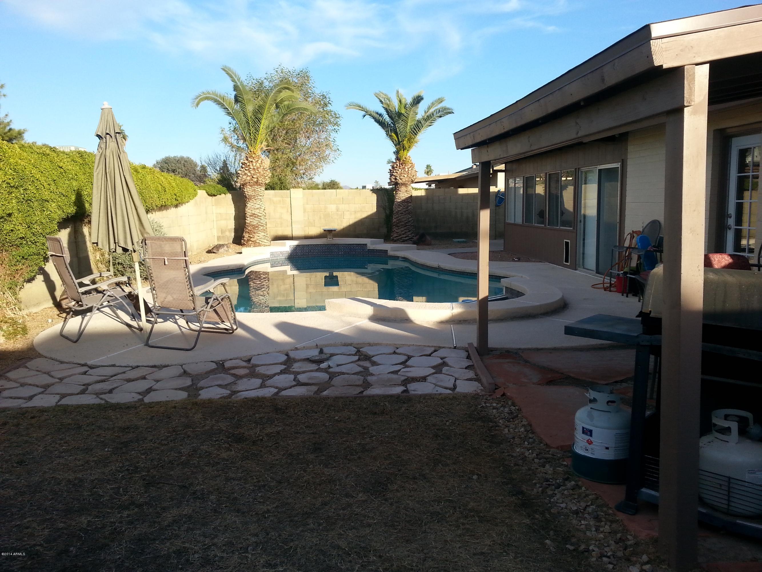 2216 West Utopia Road Phoenix, AZ 85027 - Photo 3 of 24 OASIS BACK YARD WITH POOL AND SPA