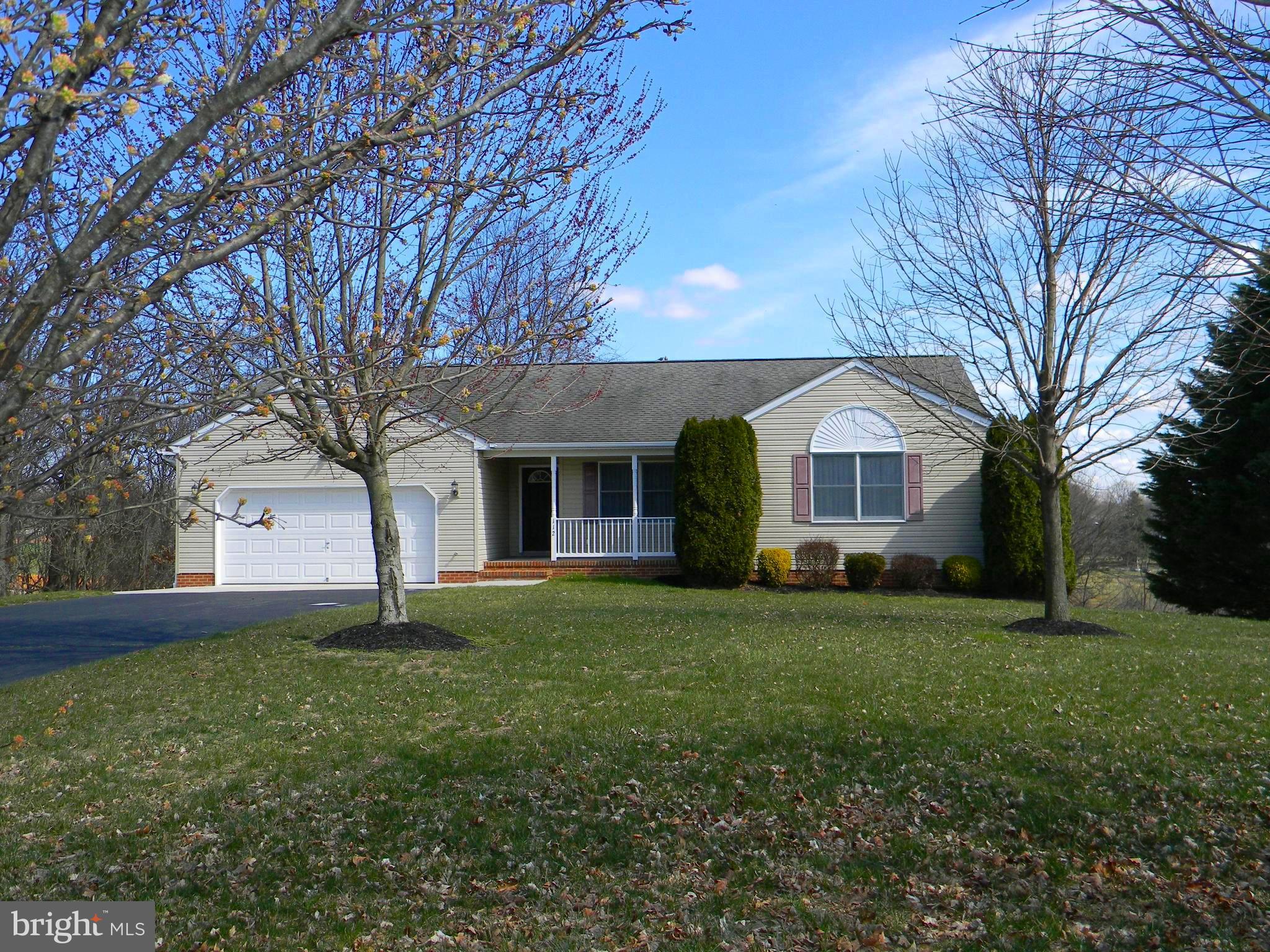 112 Turtleback Court Rising Sun, MD 21911 - Photo 23 of 23 a front view of a house with a yard and garage