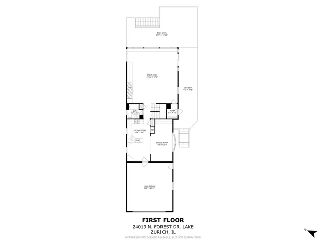 $825,000 | 24013 North Forest Drive, Lake Zurich, IL 60047