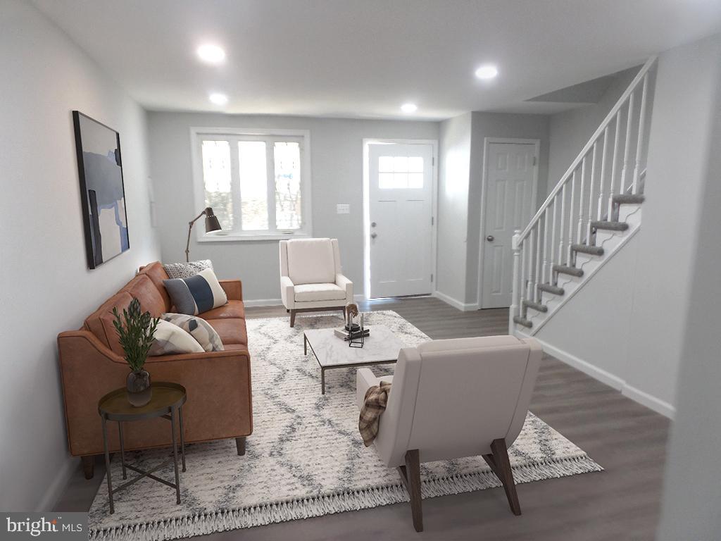 772 Bennington Road Folcroft, PA 19032 - Photo 4 of 25 Digital suggestion of possible room layout.