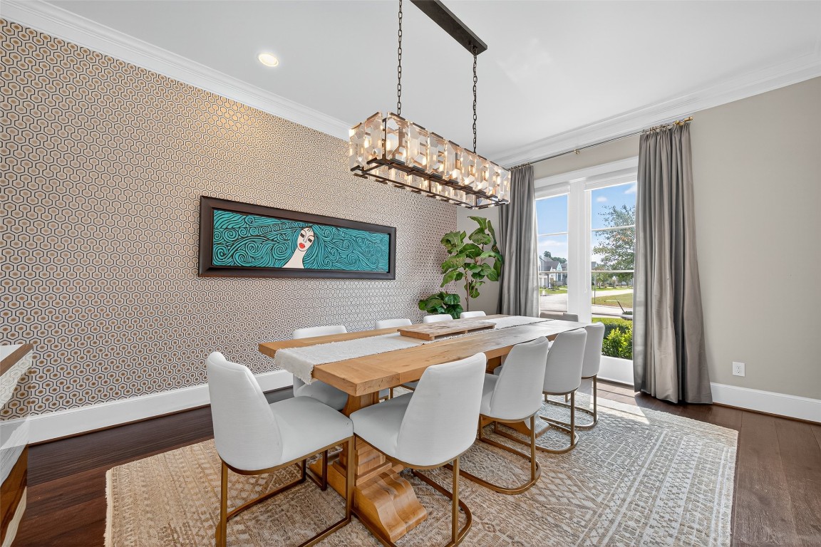 6806 West Warwick Lake Lane Spring, TX 77389 - Photo 9 of 50 Formal Dinning connected to Butlers pantry